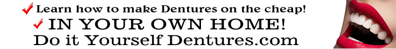 Can you really make your own dentures